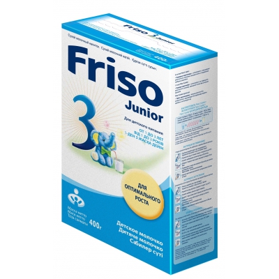 Молочко Friso Junior 3 с 1 года 400 гр.