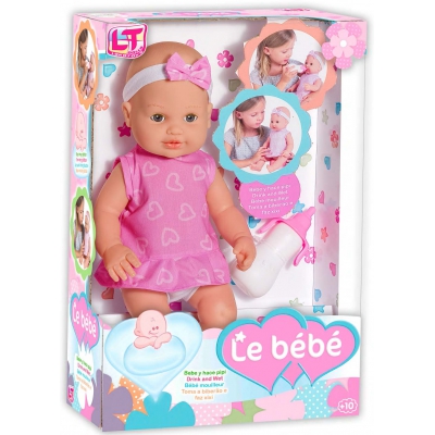 Кукла "Le bebe" Пью и писаю 43см LokoToys