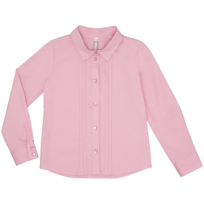 Блузка с длинным рукавом для девочки "Колледж" Barkito розовый