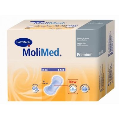 Прокладки для женщин "MoliMed Premium", maxi, 14 шт