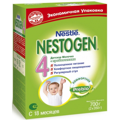 Молочко Nestle Nestogen 4 с 18 месяцев 700 гр.