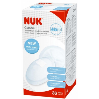 Прокладки NUK Classic для груди 36 шт.
