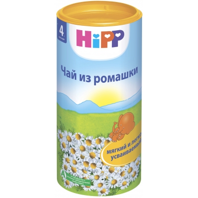  Чай детский Hipp ромашковый с 4 мес. 200 гр.